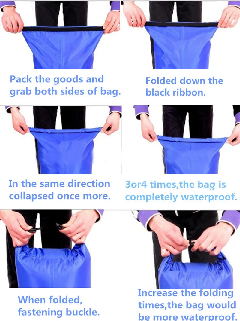 Mochila de PVC para senderismo