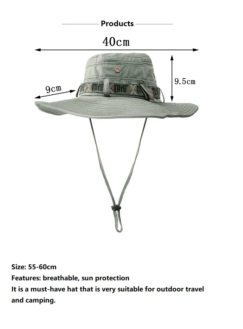 Gorra de pescadores outdoor