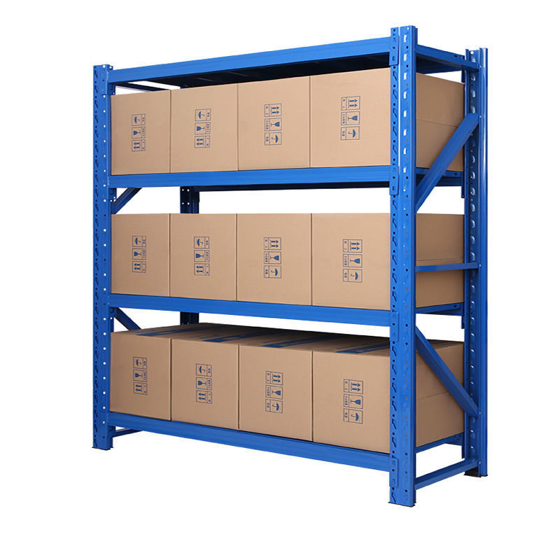 Heavy Duty Warehouse Storage Rack Industrial Shelving System Adjustable Boltless Metal Rack