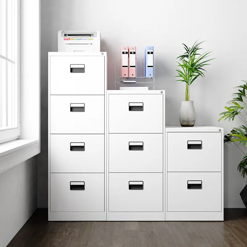 Manufacturer Custom Metal 2 Glass Door Storage Cupboard Office Furniture Steel Filing Cabinet