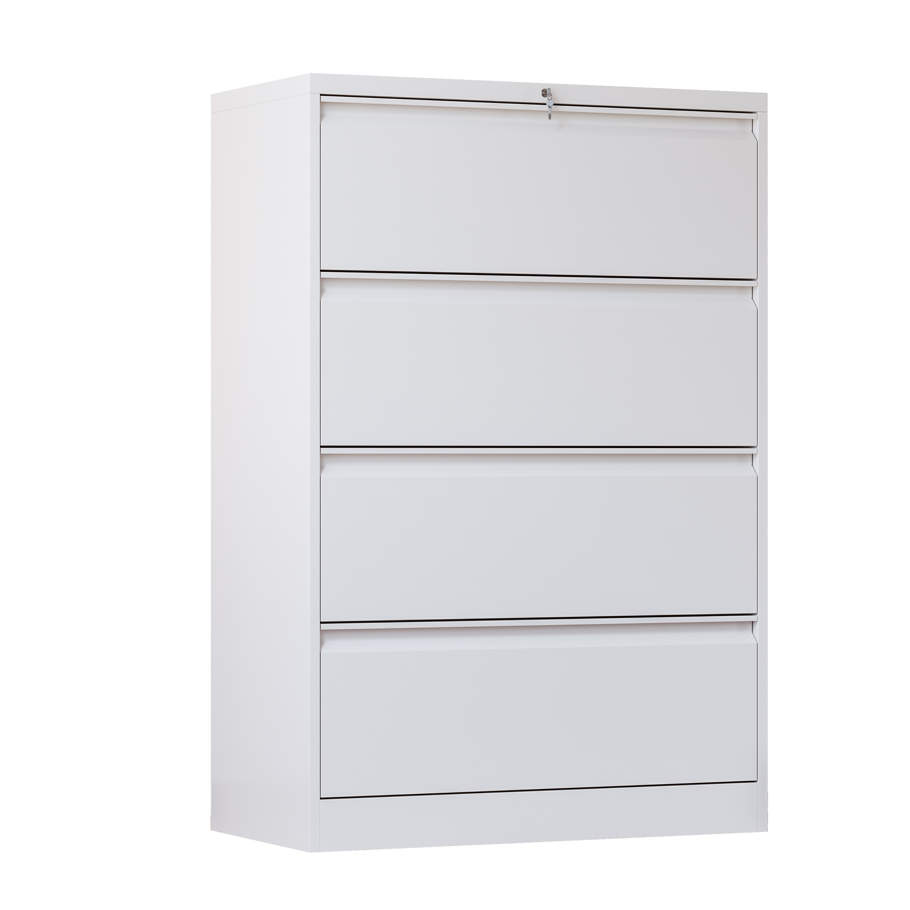 Hospital Large Storage White Metal Cabinet Multiple Drawer Card Box Wide File Cabinet Lockable