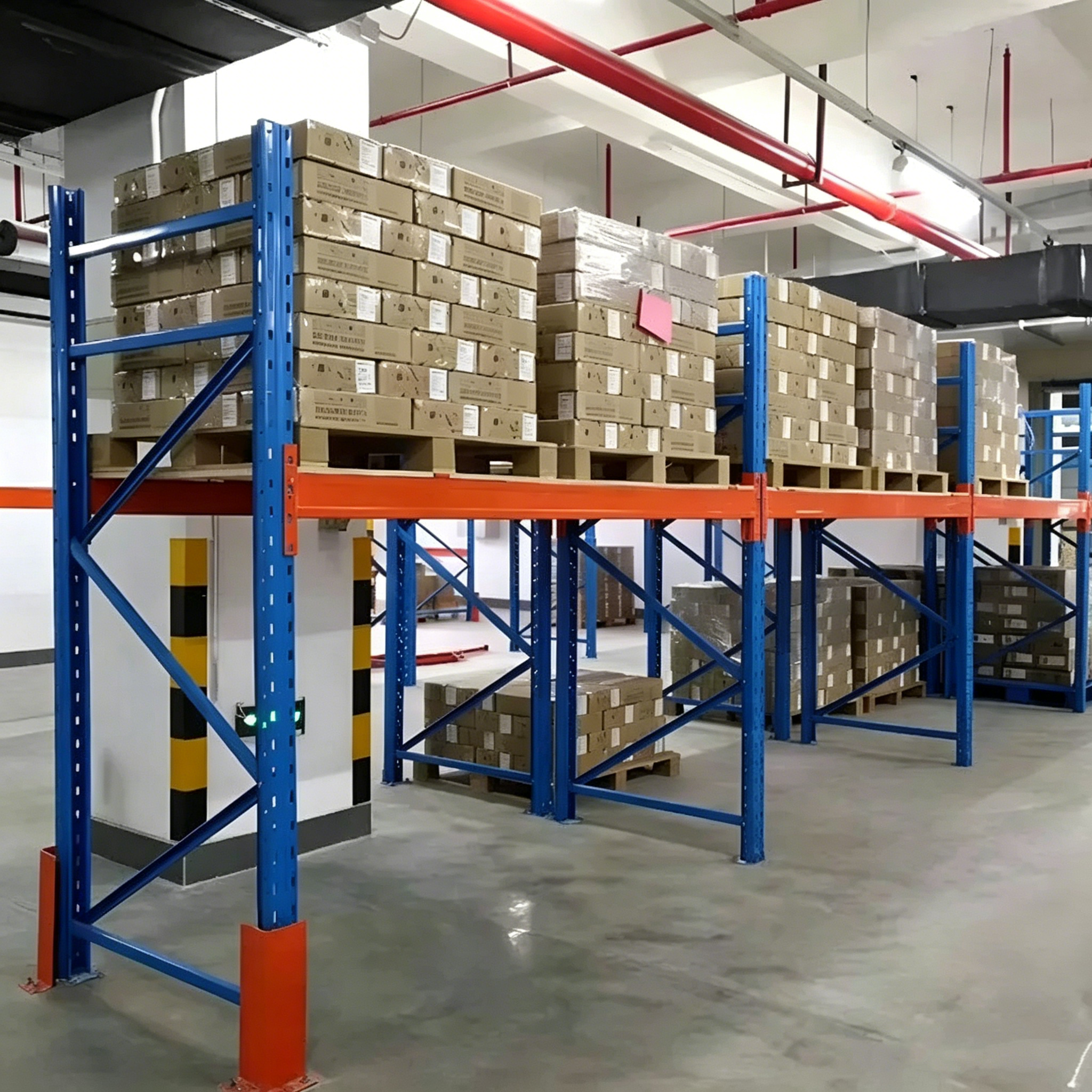 Heavy Duty Storage Pallet Racking Pallet Racking Dimensions Warehouse Storage Rack Customized Adjustable Steel Q235B Pallet Rack