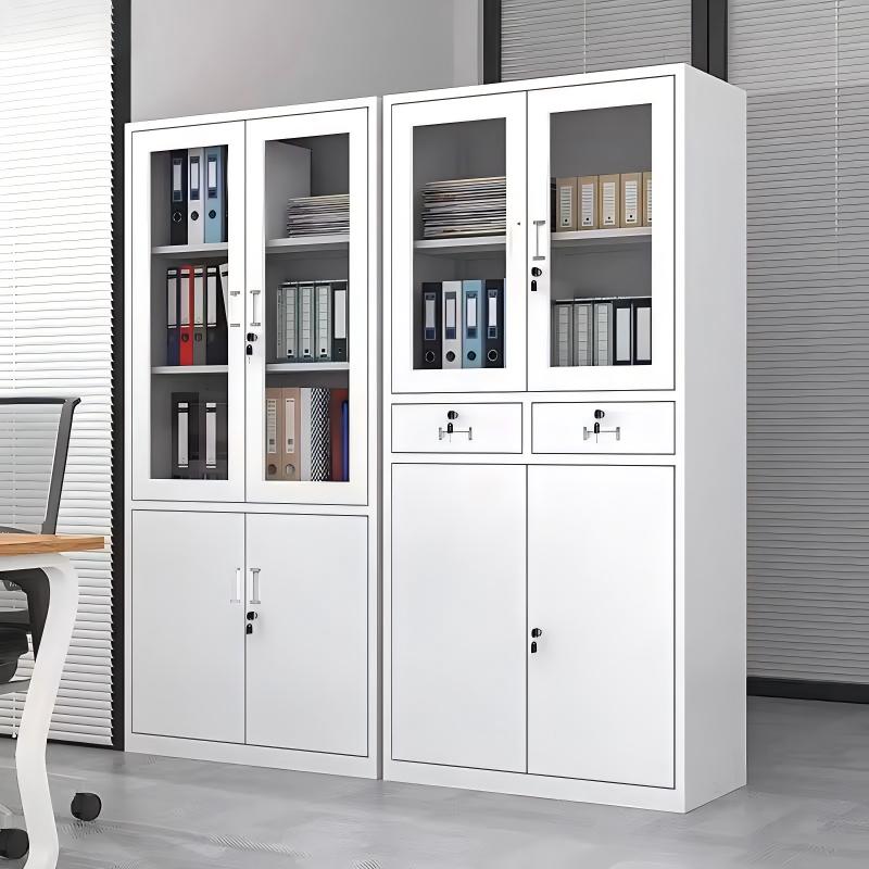 5-Tier Office Steel Cupboards Filing Cabinet Fireproof Metal File Cabinet Multiple-type Steel Office File Cabinets with Key Lock