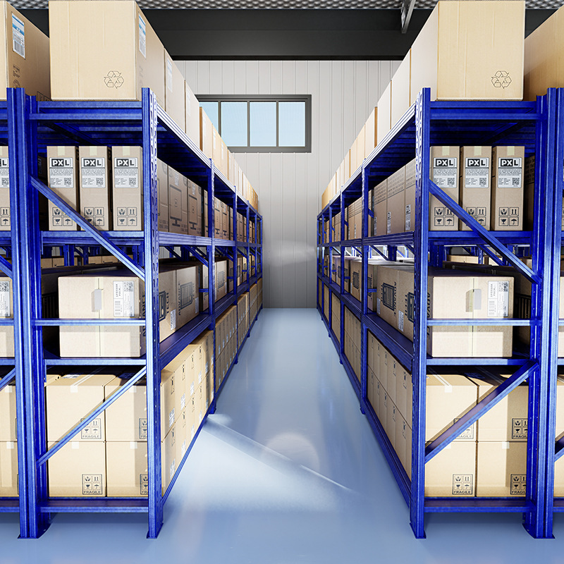 Heavy Duty Metal Shelves Warehouse Metal Storage Shelf 4 Tier Boltless Adjustable Metal Rack Garage Storage Rack Stacking Racks