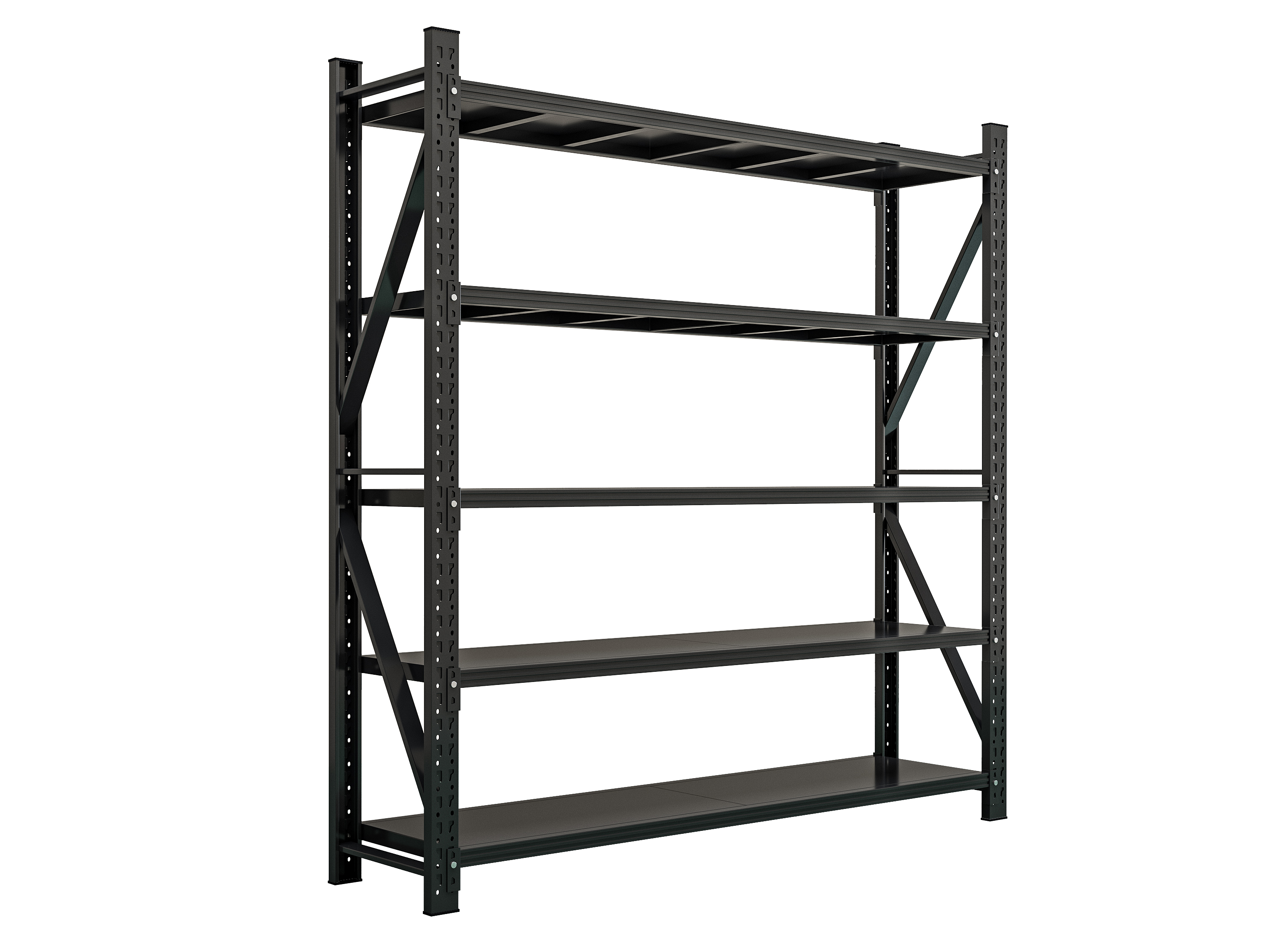 Industrial Storage Rack Heavy Duty Shelving System Adjustable Customized Metal Rack Warehouse