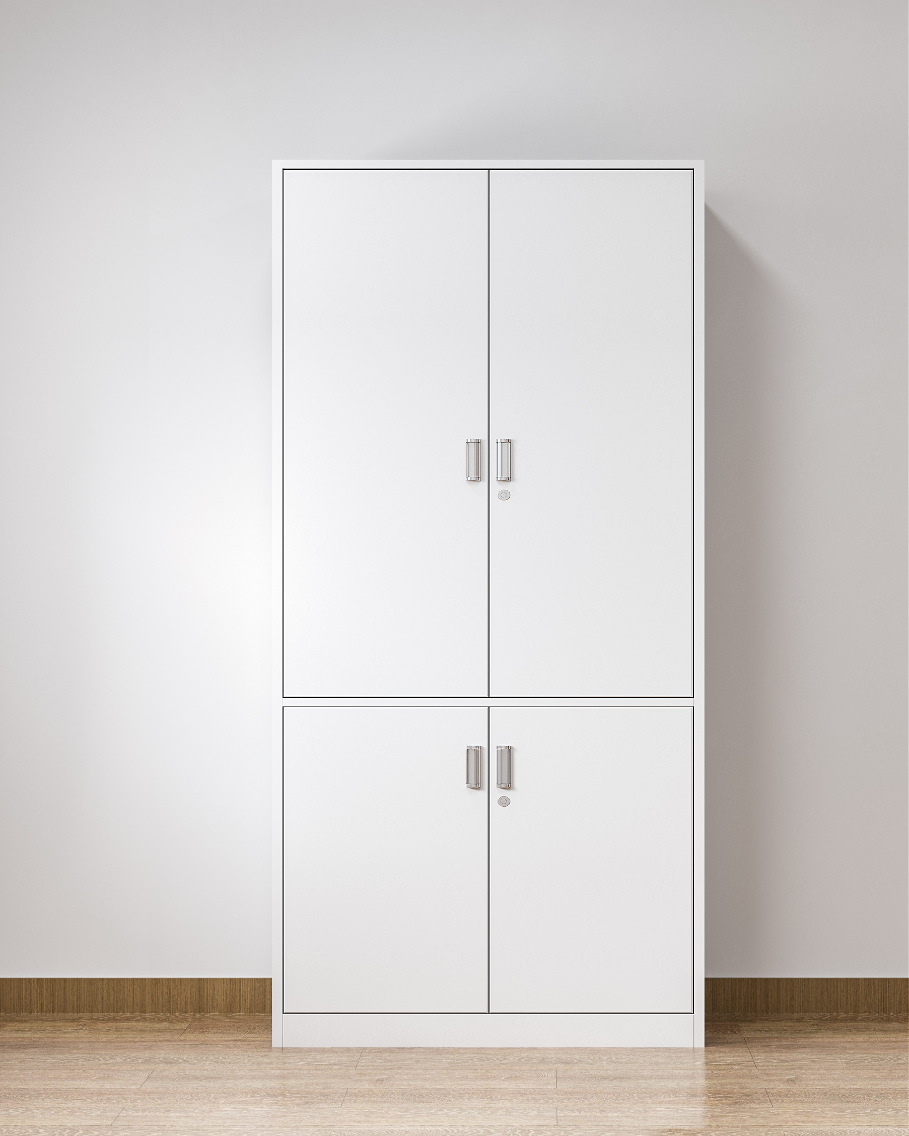 Rust-Proof Glass Door Office File Cabinet Document Storage Cabinet for Training Institution