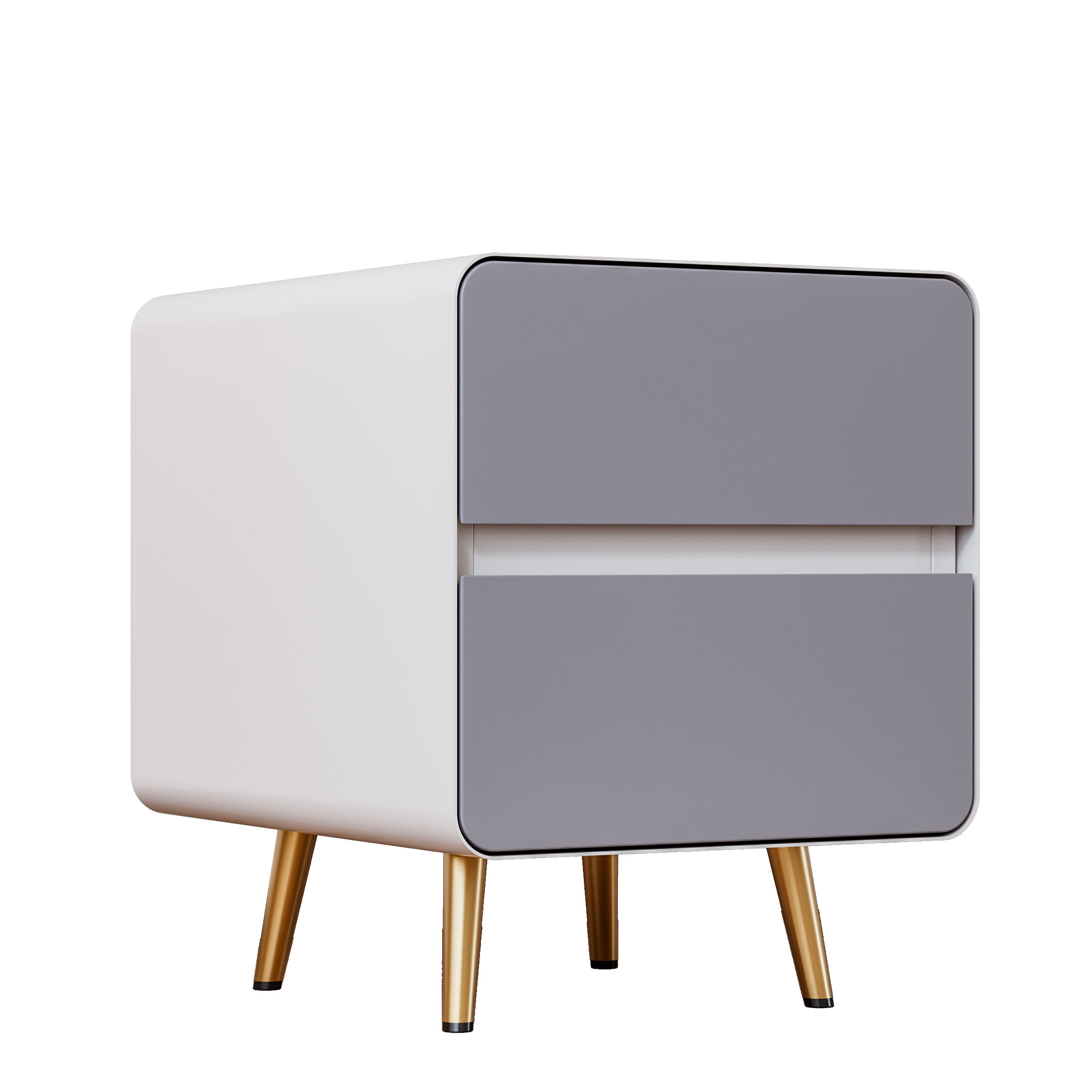 Heavy-Duty Steel Freestanding Mobile Pedestal Cabinet Modern Metal File Cabinet Lockable Drawers for Home Hospital Apartment