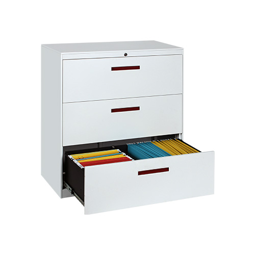 Lockable White Metal  Drawer Card Box File Cabinet Adjustable Modern Office Furniture for School Home Office Hospital Hotel