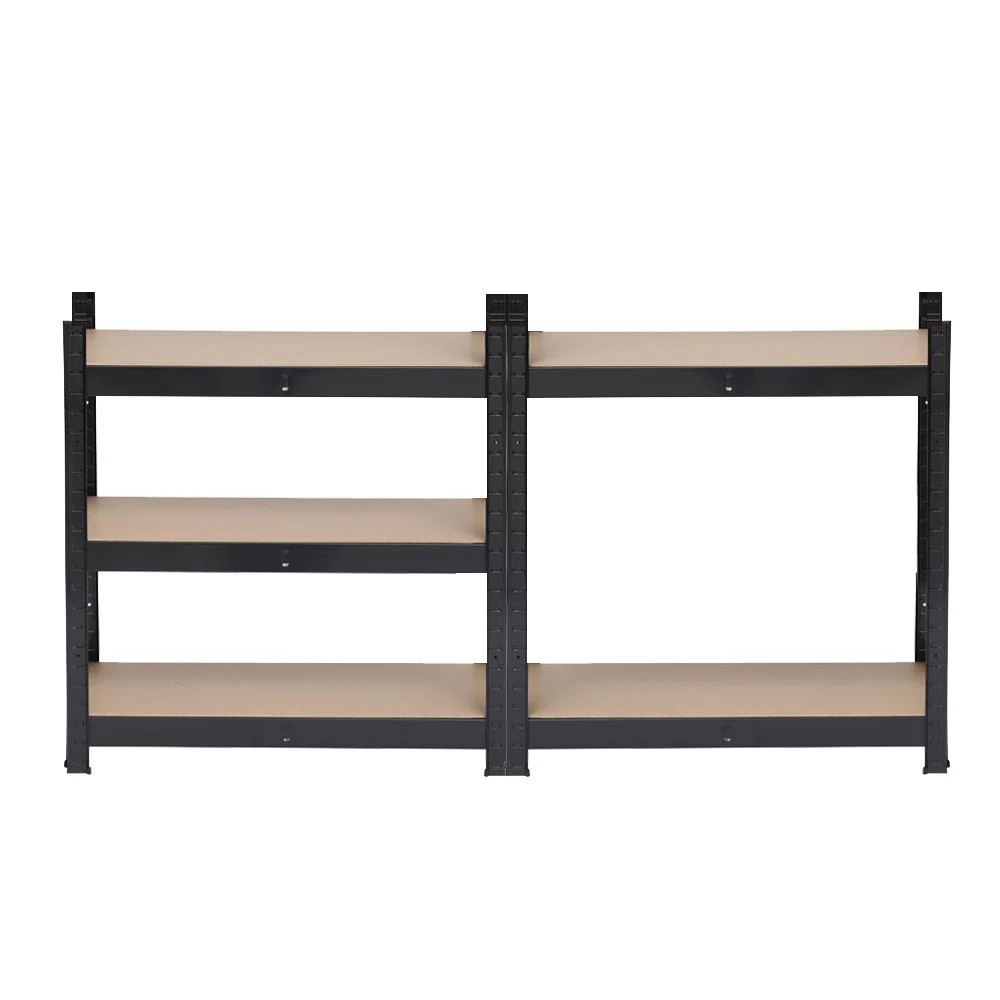 5-Layer Light Duty Steel Shelves Adjustable Storage Rack Warehouse Storage Shelf Galvanized Shelf Home Storage Shelves