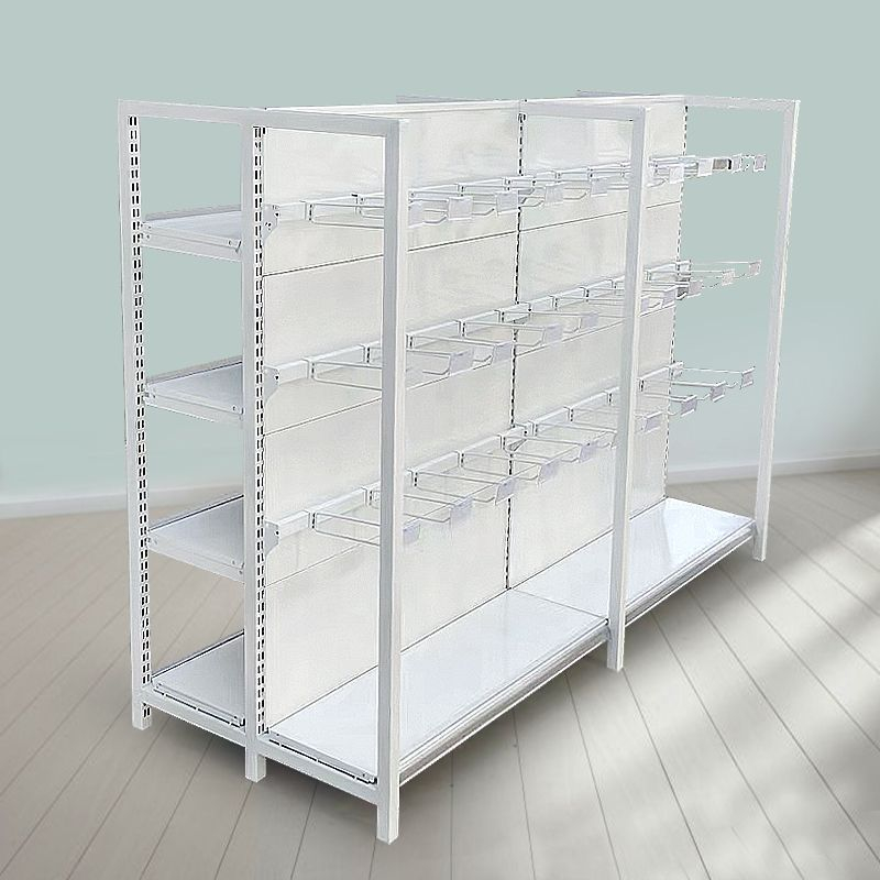Commercial Steel Supermarket Shelving Grocery Retail Warehouse Commercial Rack Shelving Metal Boltless Supermarket Display Rack