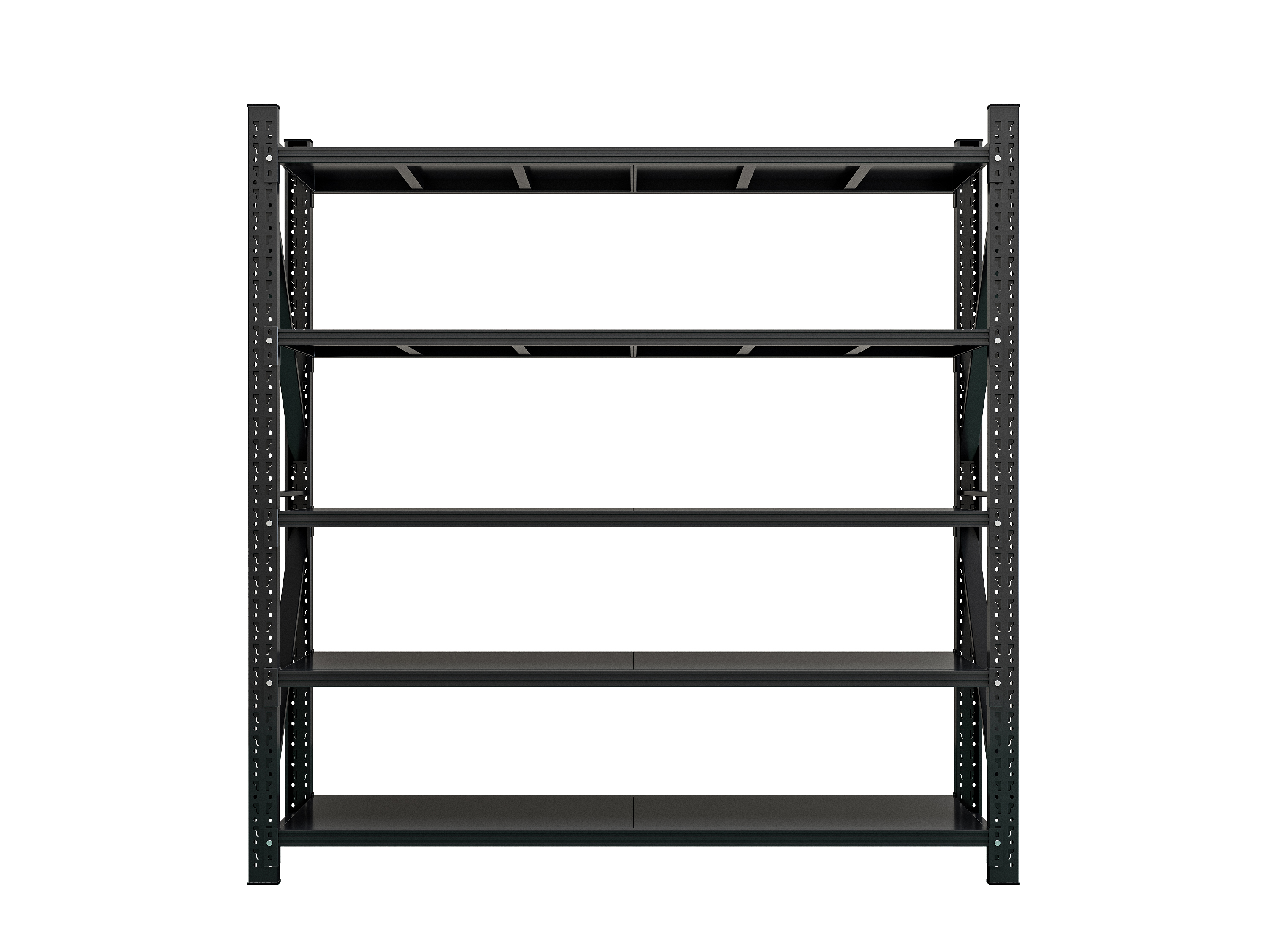 Industrial Storage Rack Heavy Duty Shelving System Adjustable Customized Metal Rack Warehouse