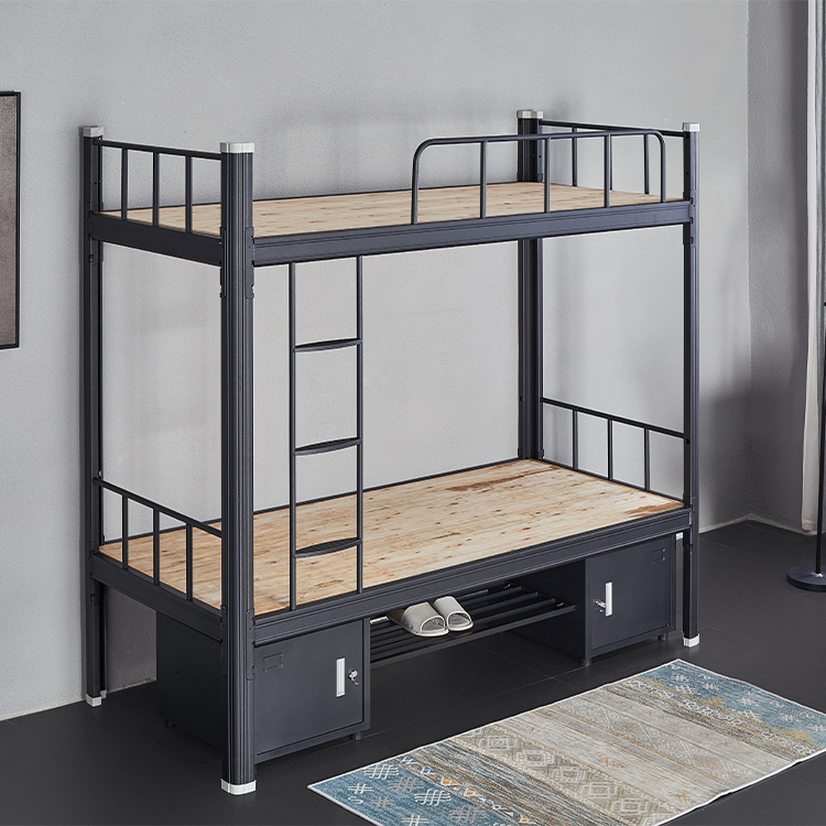 Metal Frame Bunk Bed Ladder Safety Anti-Slip School Residence