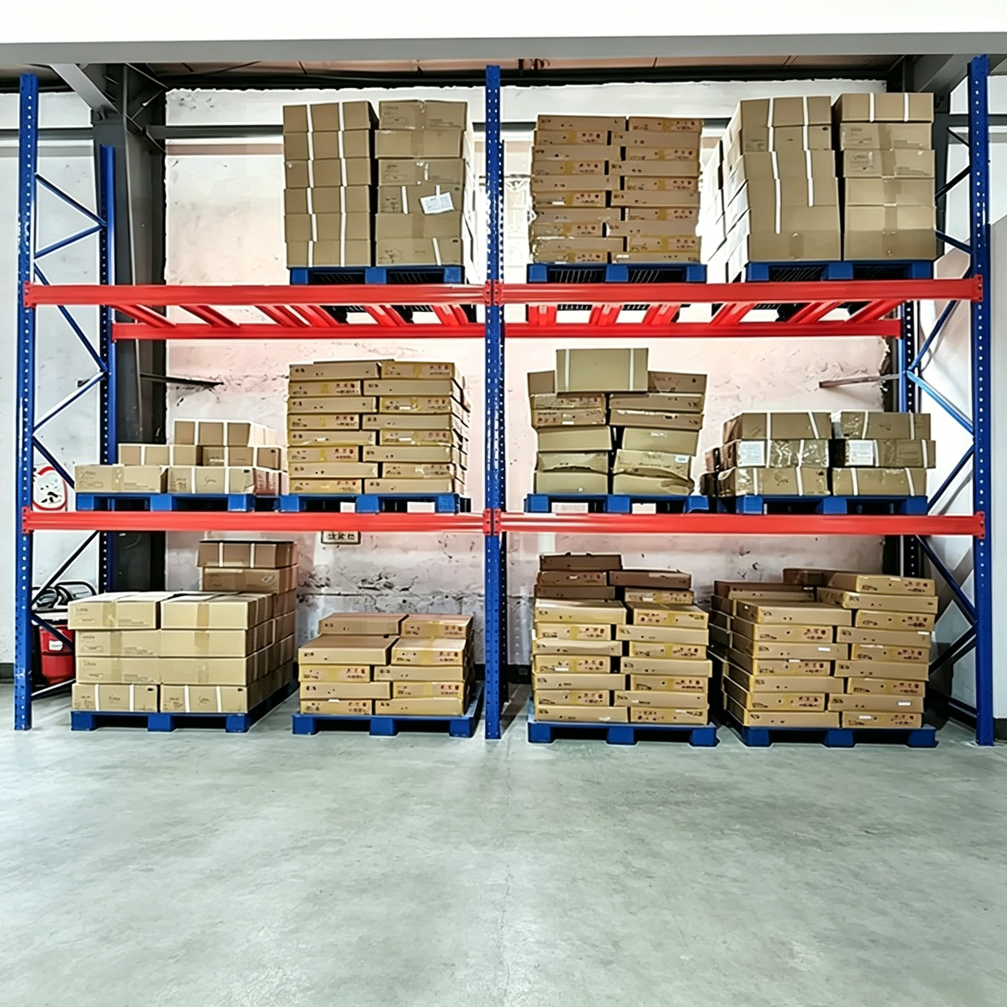 Factory Storage Pallet Rack Easy Assemble Storage Pallet Racking Steel Pallet Rack for Industrial Warehouse Storage Solutions