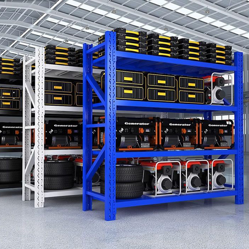 Heavy Duty Storage Shelves Metal Storage Racks Shelving Units Metal Stacking Shelves Garage Stacking Shelf Boltless Steel Racks