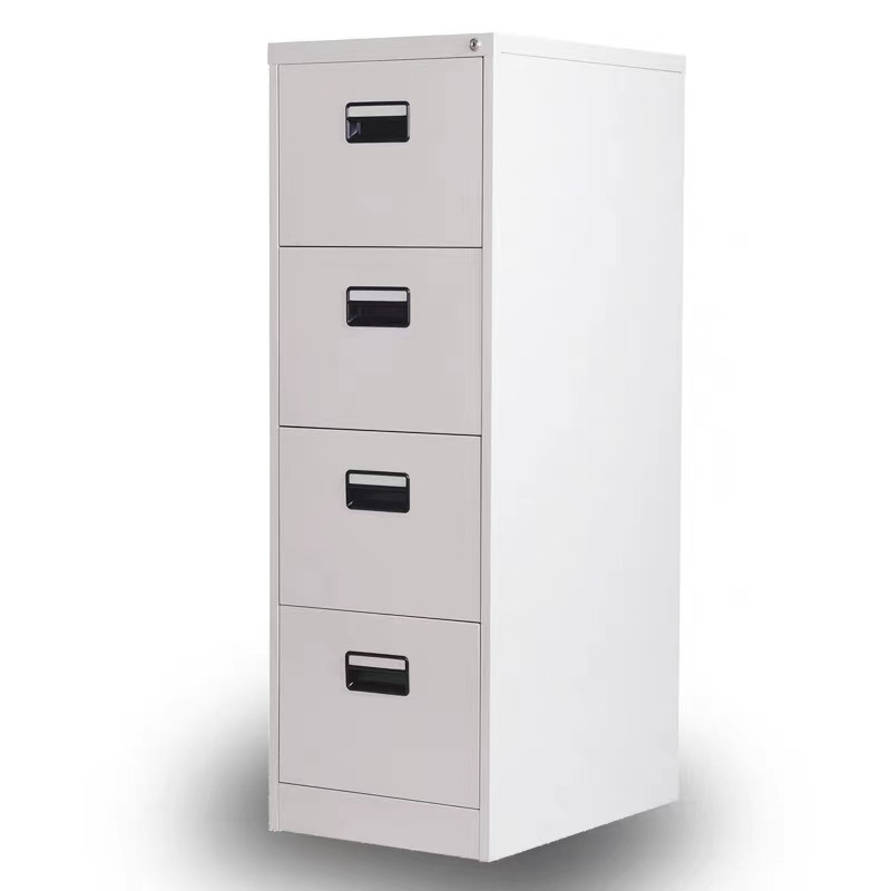 White Metal Multiple Drawer Card Box Modular Design File Cabinet Free Combination