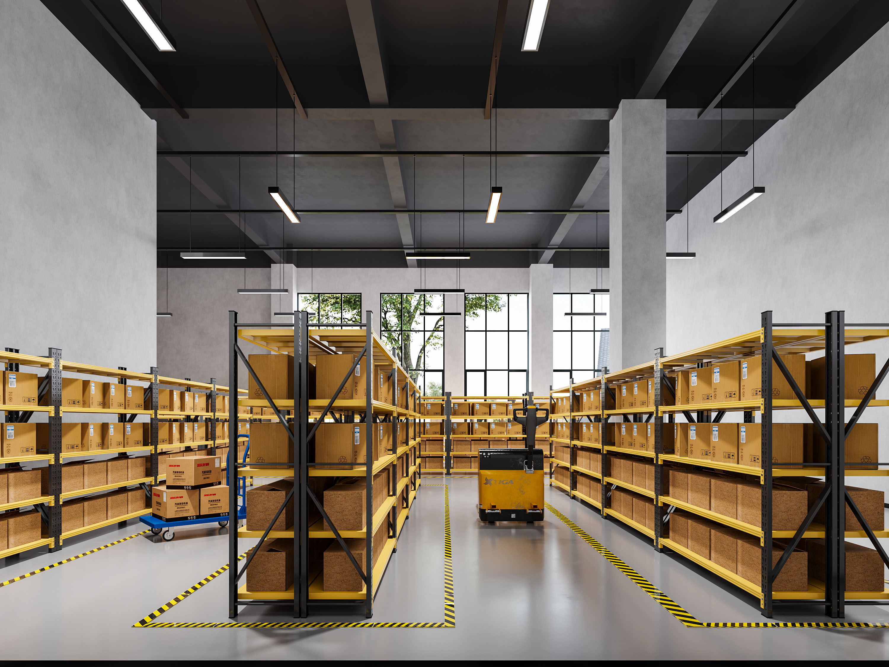 Heavy Duty Industrial Shelving Rack Adjustable Storage System Customized Metal Rack Warehouse Storage