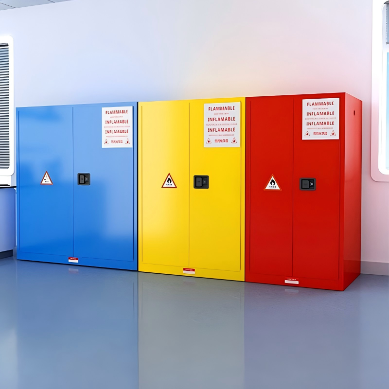 Premium Laboratory Safety Storage Cabinet Flammable Chemicals Steel Storage Cabinet Steel Battery Storage Cabinet