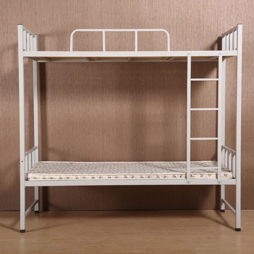 Modern Steel Bunk Bed for Adults - Space Saving Design for Dormitory, Apartment, School - Heavy Duty & Easy Assembly