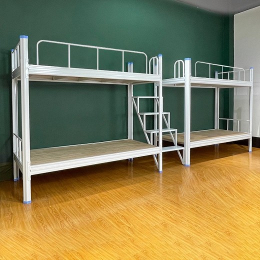 Adults Students Bedroom Dormitory Bed Durable Portable Modern Metal Customized Lit Superpose Furniture for School