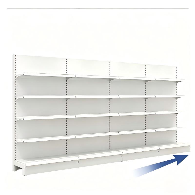 Customized Heavy Duty Supermarket Display Rack Black Metal Commercial Rack Shelving Shopping Mall Shelves Exhibition Store Rack