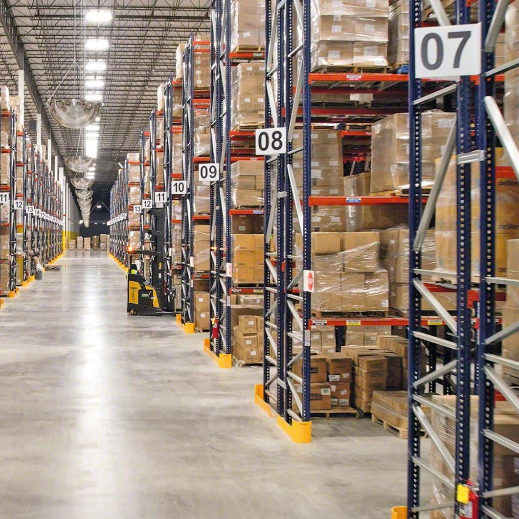 Mezzanine Floor Metal Steel Pallet Shelving Automatic Shuttle Rack Warehouse Storage Radio Storage Pallet Racking with ISO/CE