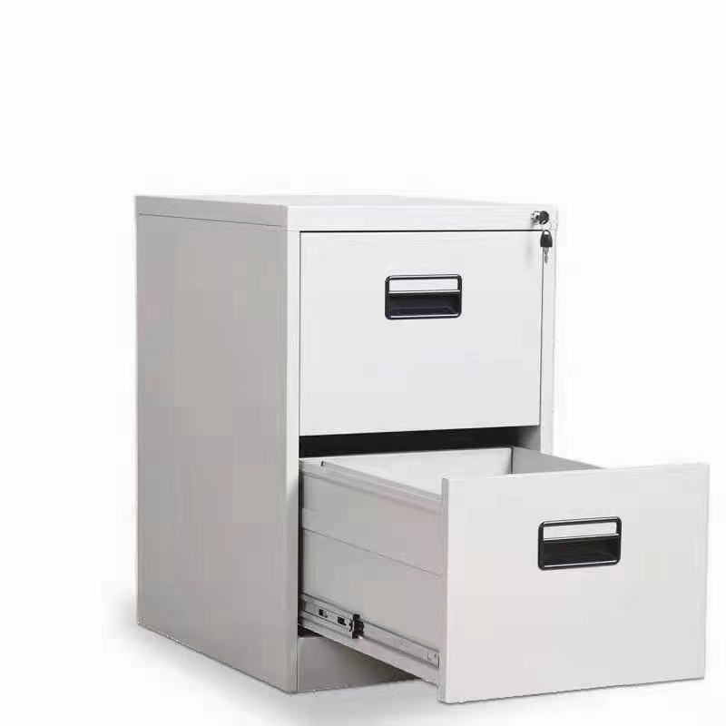 Lockable Metal 2/3/4 Drawer Filing Cabinet Modern Design Adjustable Shelving Durable Eco-Friendly Construction Commercial Key