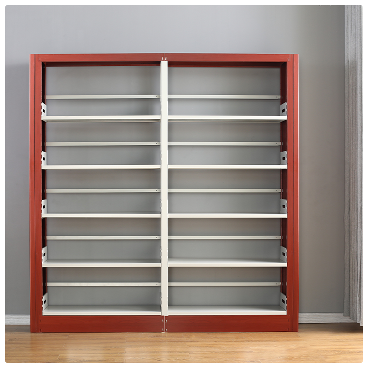 Modern Minimalist Metal Book Shelf Floor-standing Wrought Iron Bookcases & Bookshelves