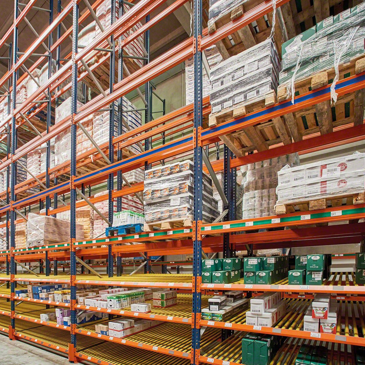 Adjustable Beam Height Heavy Duty Shelves Multi-layer Heavy Cargo Rack Warehouse Storage Pallet Racking Warehouse Pallet Racking