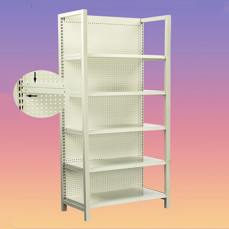Light Duty Commercial Rack Shelving Retail Store Metal Cigarette Display Racks Supermarket Shelf Convenience Store Shelves