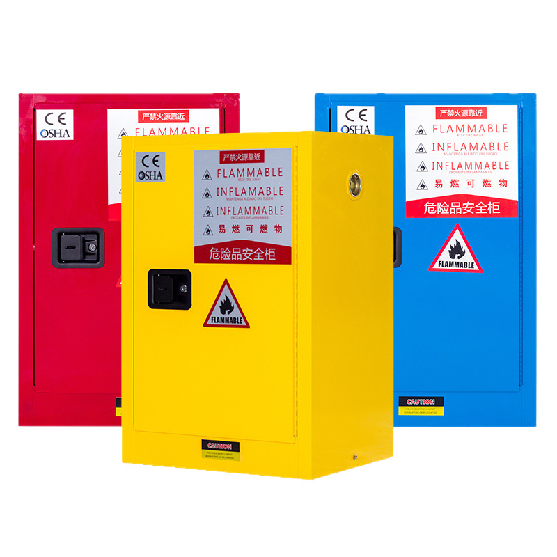 Corrosive Liquids Metal Storage Cabinet Lab Flammable Chemical Storage Cabinet Steel Explosion Proof Fire Safety Cabinet