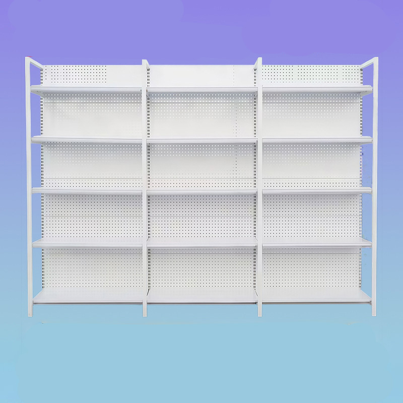 Durable Metal Supermarket Shelves 1-5 Layers Display Rack Commercial Rack Shelving Supermarket Shelf Rack Metal Display Racks