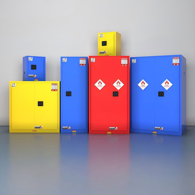 Laboratory Weak Corrosive Liquid Steel Safety Cabinet Lab Waterproof Steel Storage Cabinet Flammable Metal Storage Cabinet