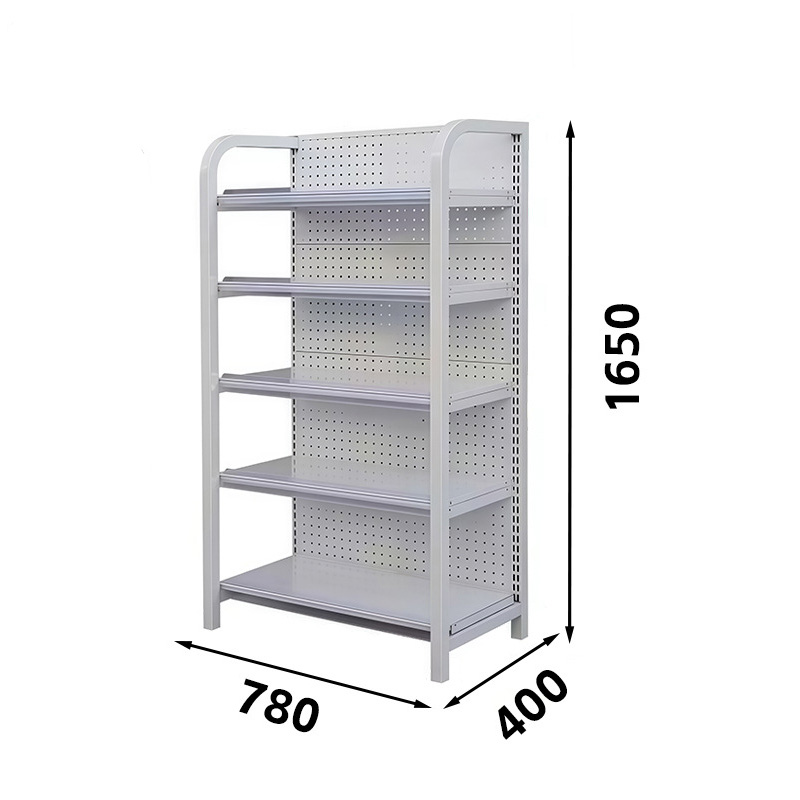 Light Duty Commercial Rack Shelving Retail Store Metal Cigarette Display Racks Supermarket Shelf Convenience Store Shelves