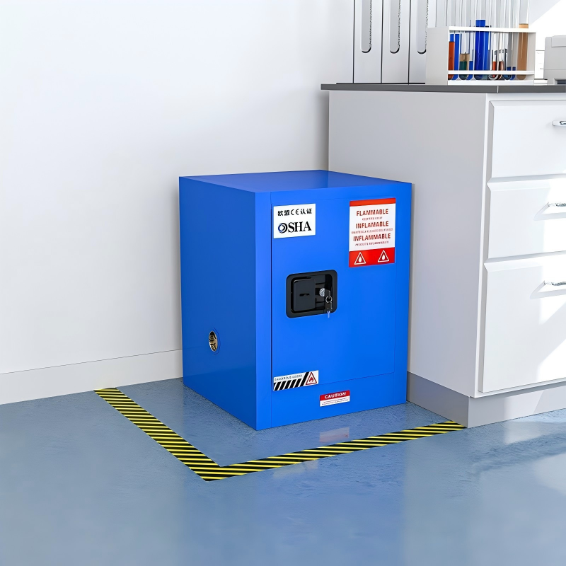 CE Certified Explosion-Proof Flammable Storage Cabinet Fireproof Steel Safety Cabinet Metal Corrosion Flammable Liquids Cabinet