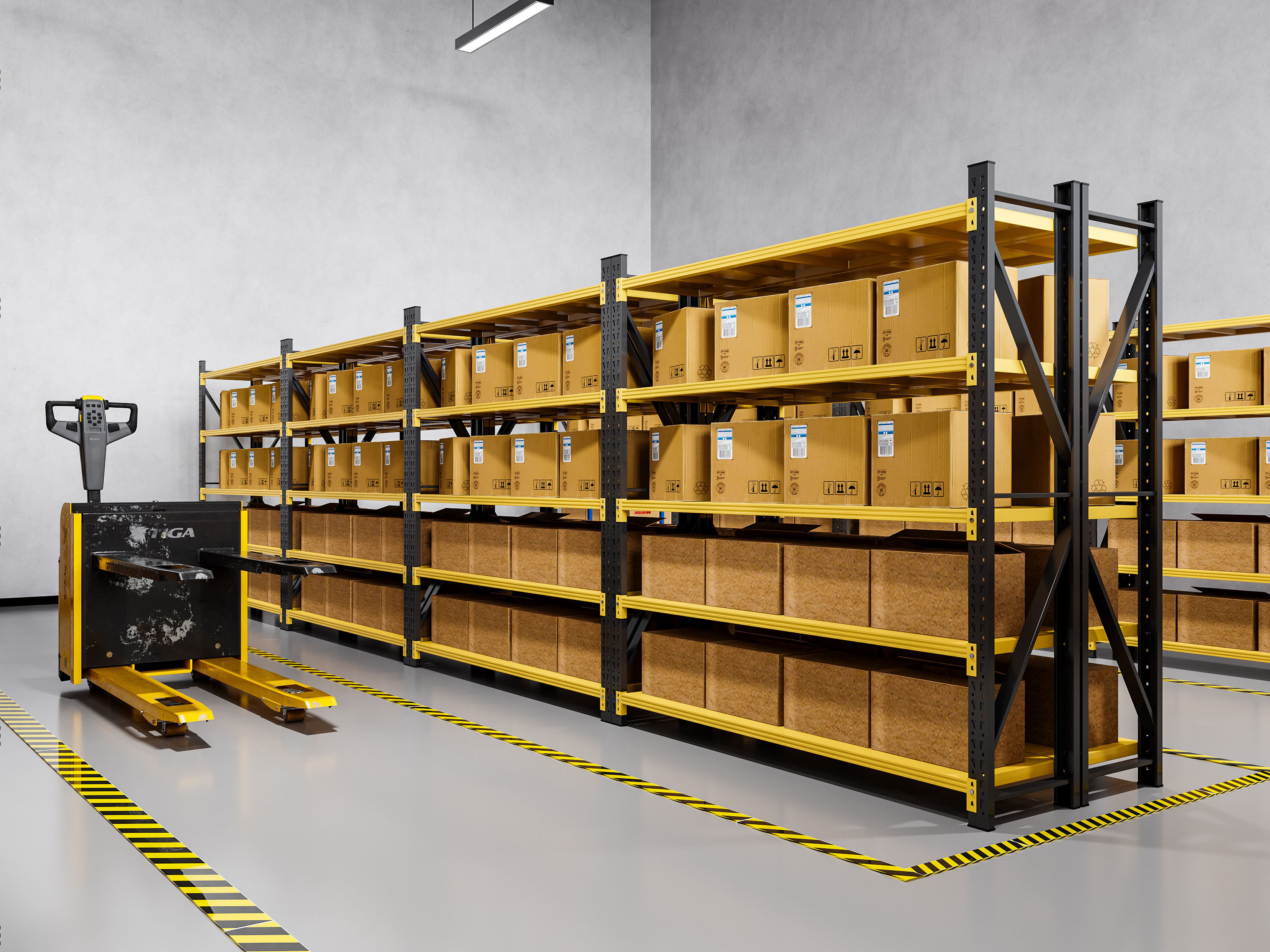 Wholesale Customized Medium Heavy Duty Industrial Racking System Adjustable Longspan High Bay Narrow Aisle Shelf