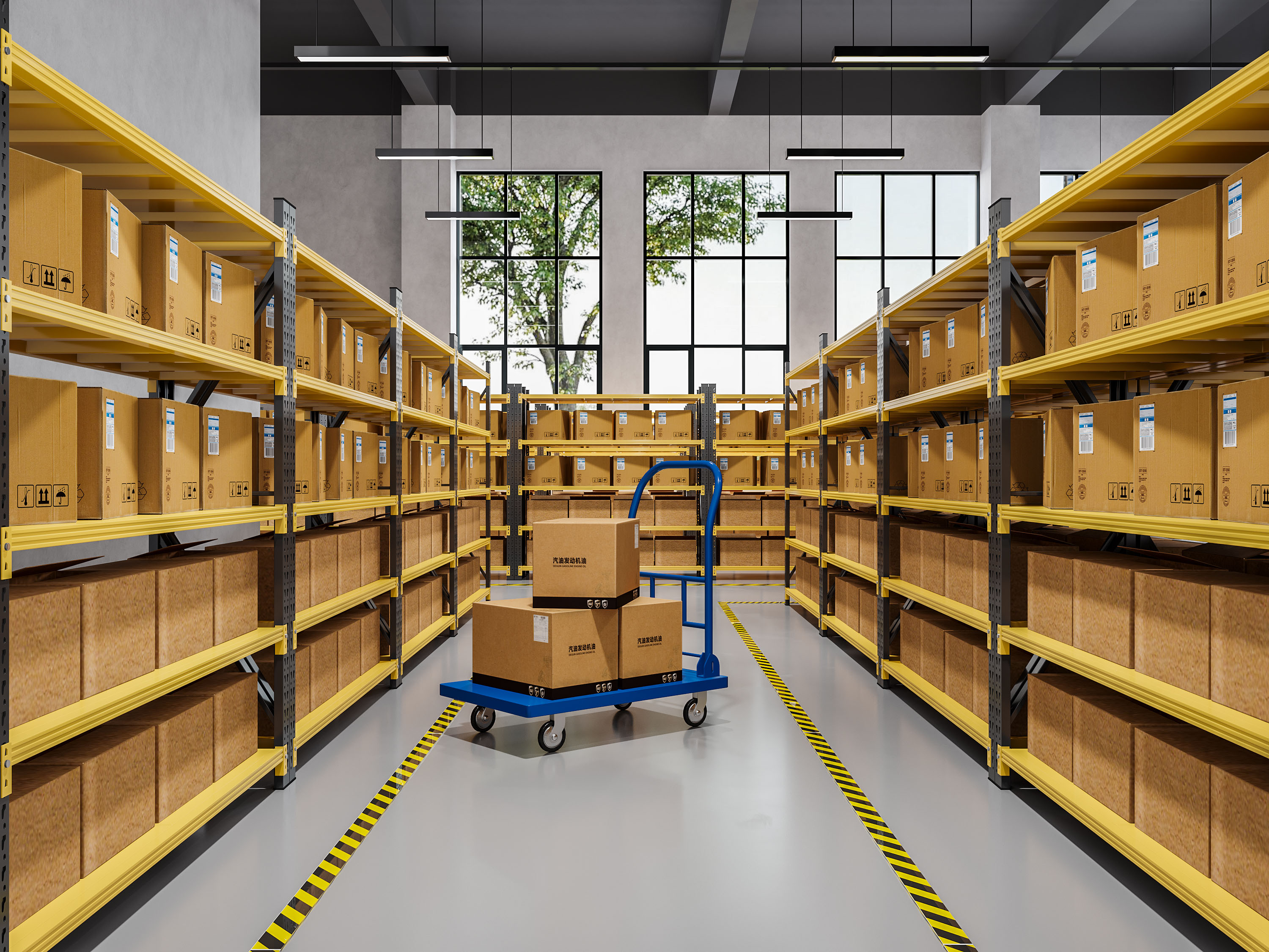 Heavy Duty Industrial Shelving Rack Adjustable Storage System Customized Metal Rack Warehouse Storage