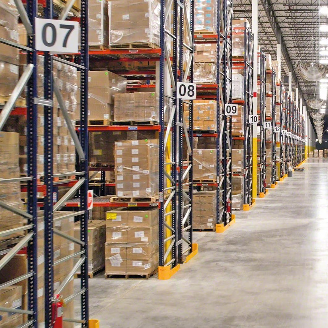 Mezzanine Floor Metal Steel Pallet Shelving Automatic Shuttle Rack Warehouse Storage Radio Storage Pallet Racking with ISO/CE