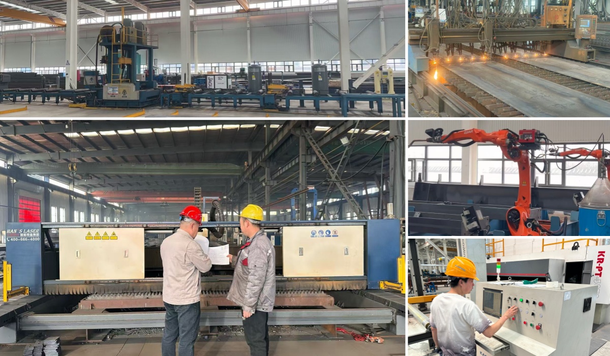 Advanced Steel Structure Fabrication Lines