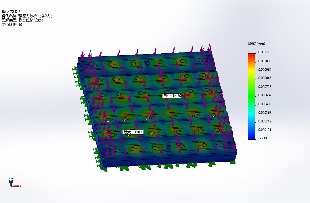 Cast Iron Platform Understructure Grid