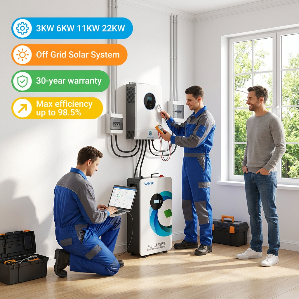 3kw 6kw 11kw 22kw Solar Panel Kit off Grid Solar System Off-grid Solar System Complete Set