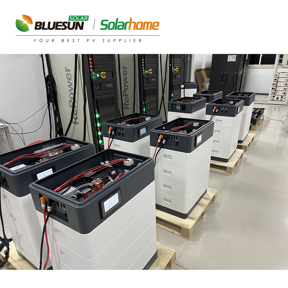 Bluesun High Voltage LIFEPO4 Battery 10KWH Solar Battery 20KWH 30KWH High Voltage For Solar Energy System