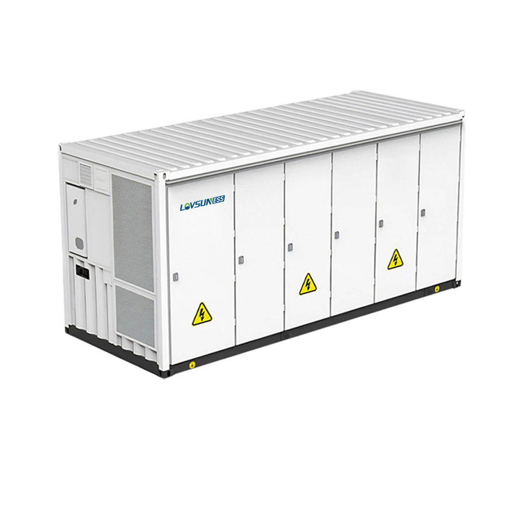 BESS ESS Outdoor 1MW 1000KWH 20FT Lithium Solar Battery 500kWh High Voltage Lifepo4 Battery System Energy Storage Container