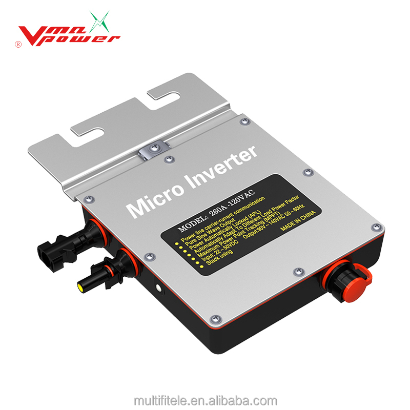 300W 600W 1200W Grid Tie Micro Inverter 1200W Micro Inverter for Power System on Grid Solar System