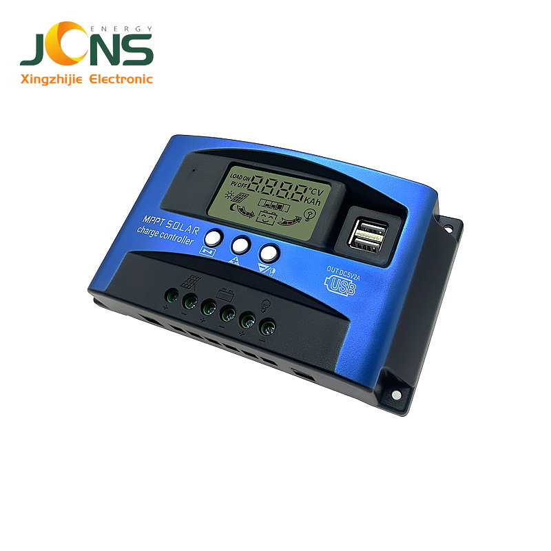 XZJ Mppt Charger 100a Power 40/60/100 Amp Street Light Charging Cell Panel Mptt Voltage And Inverter 30a Solar Charge Controller