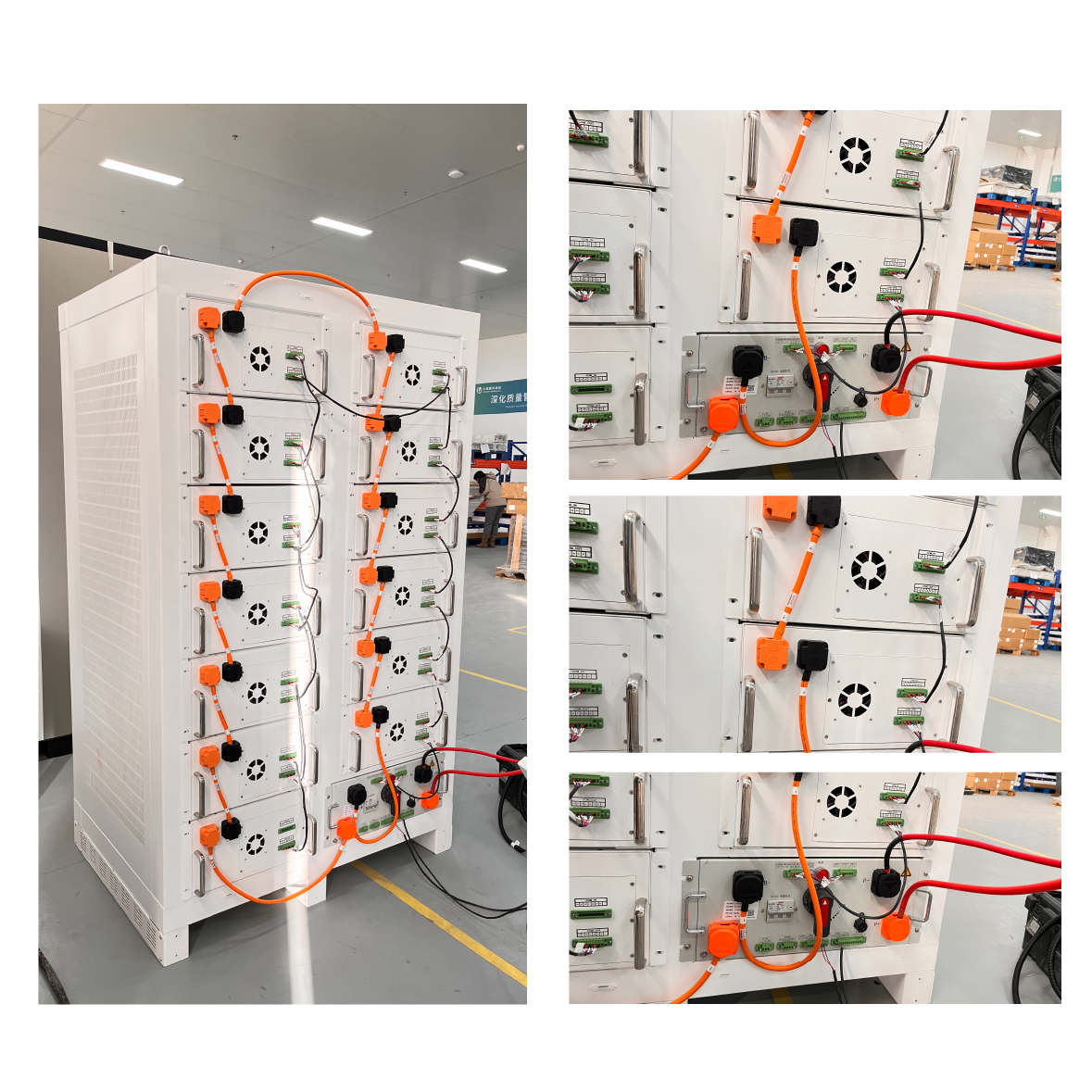 Factory Price High Voltage Easy Install 160.76kWh Rack Mounted CAN RS485 Communication Port Solar LiFePO4 Battery
