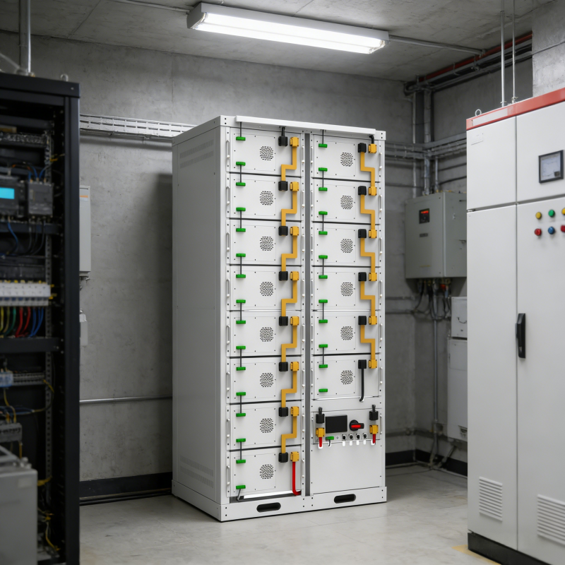 100kWh LiFePO4 Battery ESS Modular Solar Energy Storage System All-in-One Rack Mount for Commercial &amp; Industrial Use