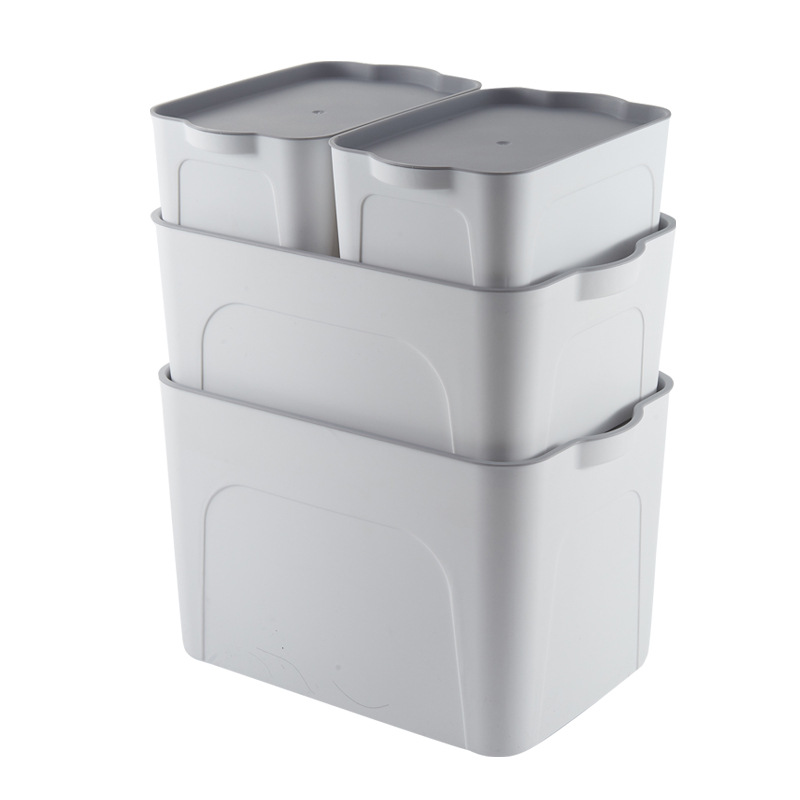 Home Multi Size Plastic Stackable Container Organizer Bins Storage Containers Organizer Box