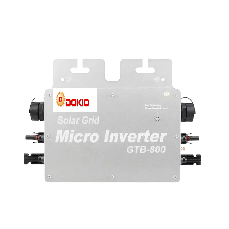 800W Balcony Smart Grid Microinverter Single Phase Stand with WIFI Mobile APP Balcony Power Plant by GTB