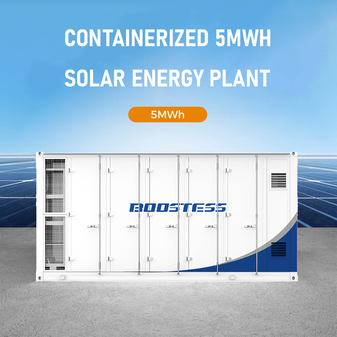 BoostESS Power 40ft 5MWh 10Mw Lithium ESS Solar Power Container Competitive Price Liquid Cooling Energy Storage System CAN