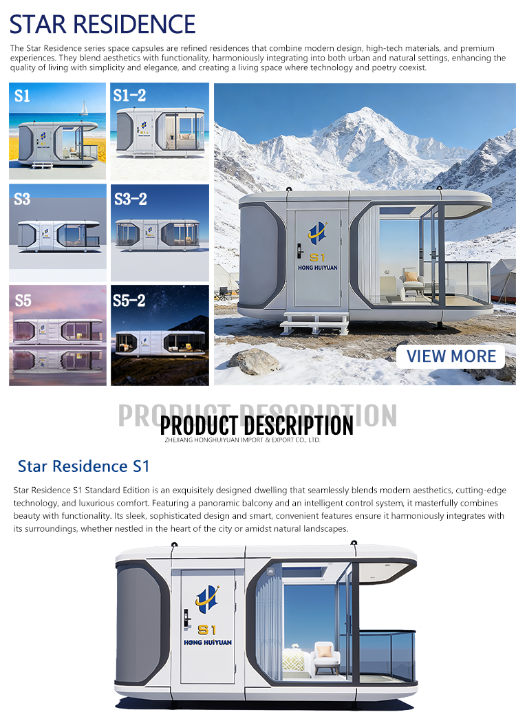 Pre-Fab Stackable Multi-Unit Expandable Low-Impact Capsule House